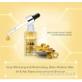 Biologisch anti-aging gezicht 24K goud serum